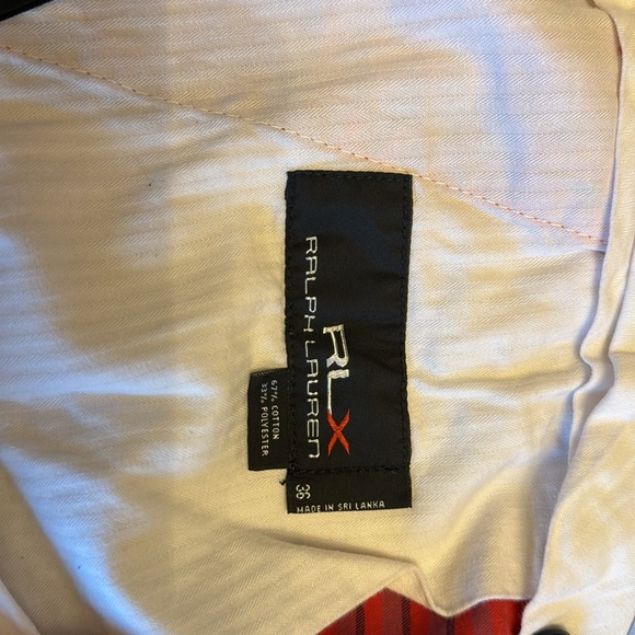 Men’s RLX plaid golf shorts - Picture 5 of 5